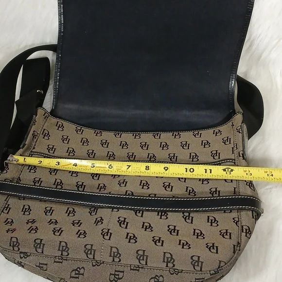 Dooney & Bourke Vintage Canvas Shoulder/ Crossbody Bag